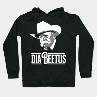 DIABEETUS black and white Hoodie